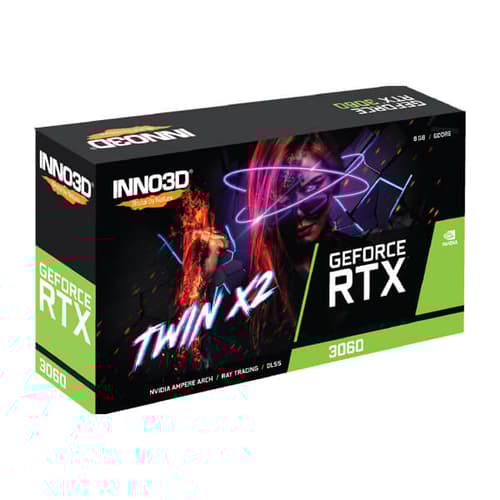 Inno3d RTX 3060 Twin X2 LHR 8GB Gaming Graphics Card